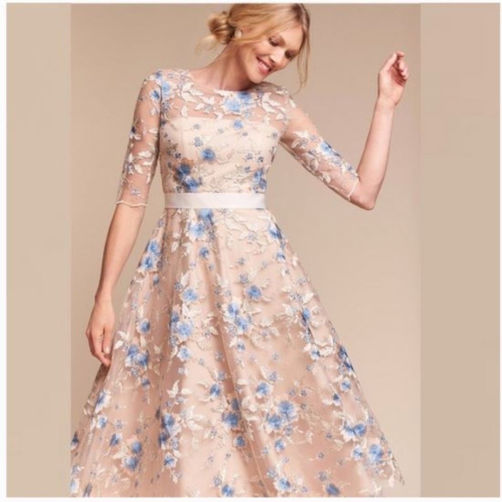 BHLDN Anthropologie Hitherto Linden Dress 6